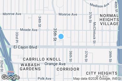 Map image of the property - 4336 Wilson Ave