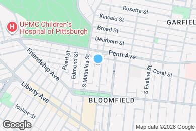 Map image of the property - 214 S Millvale Ave