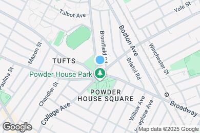 Map image of the property - 145 College Ave