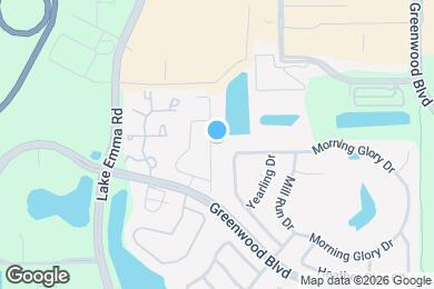 Map image of the property - 3553 Moss Pointe Pl
