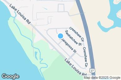 Map image of the property - 9615 Saragossa St