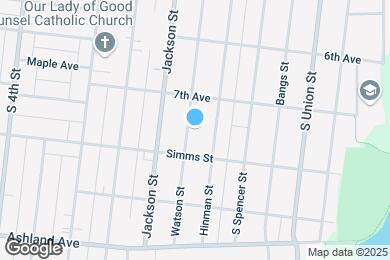 Map image of the property - 728 Watson St