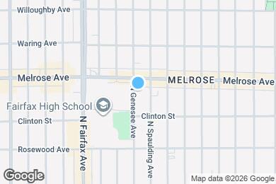 Map image of the property - 642 N Genesee Ave