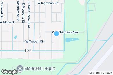 Map image of the property - 7509 S Trask St