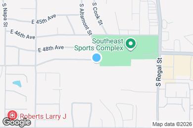 Map image of the property - 2446 E 49th Ave