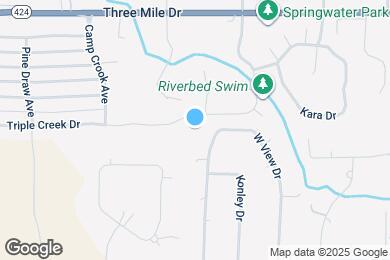 Map image of the property - 120 W View Dr