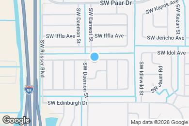 Map image of the property - 1480 SW Gadsan Ave
