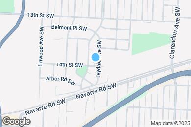 Map image of the property - 3105 14th St SW