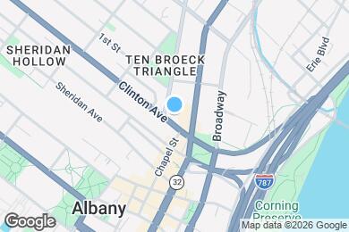 Map image of the property - 35 Clinton Ave