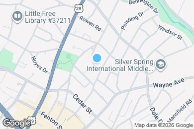 Map image of the property - 8601 Mayfair Pl