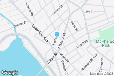 Map image of the property - 45 Exeter St