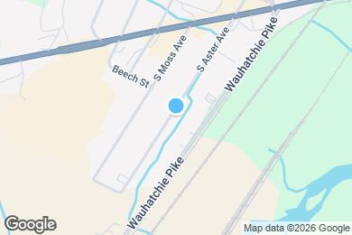 Map image of the property - 206 S Aster Ave