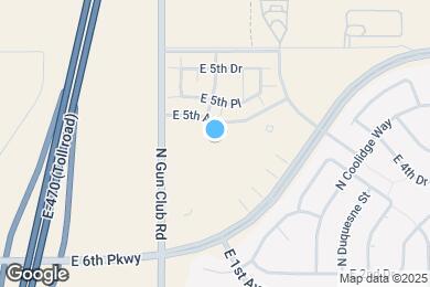 Map image of the property - 360 N Addison Way