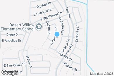 Map image of the property - 2136 N Santiana Pl