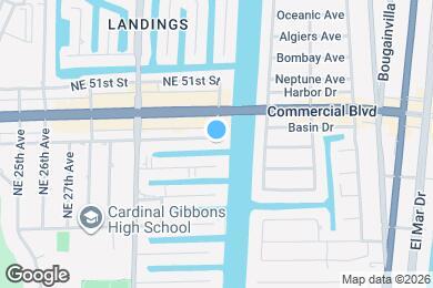 Map image of the property - 3100 NE 49th St