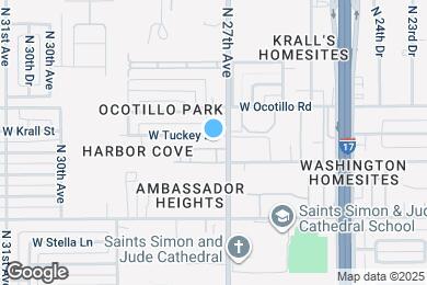 Map image of the property - 2715 W Tuckey Ln