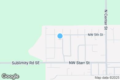 Map image of the property - 435 NW Hartmann Ave