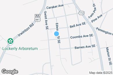 Map image of the property - 157 Coombs Ave SE