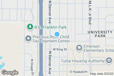 Map image of the property - 1108 N Cheyenne Ave