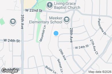 Map image of the property - 2215 29th Ave