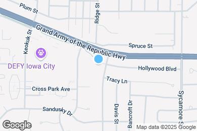 Map image of the property - 1103 Hollywood Blvd