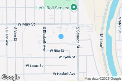 Map image of the property - 1218 W Jewell St