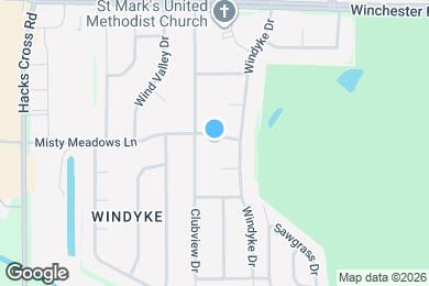 Map image of the property - 8241 Misty Meadows Ln