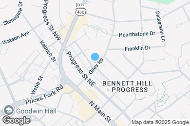 Map image of the property - 304 Giles Rd