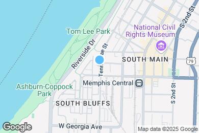 Map image of the property - 505 Tennessee St