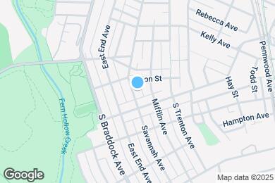 Map image of the property - 719 Savannah Ave