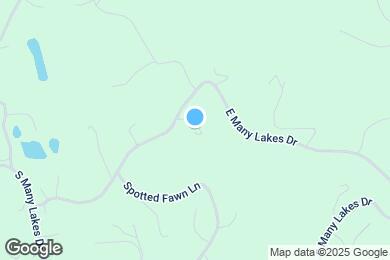 Map image of the property - 172 E Many Lakes Dr
