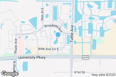Map image of the property - 8335 38th St Cir E