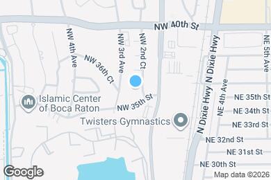 Map image of the property - 260 NW 36th St