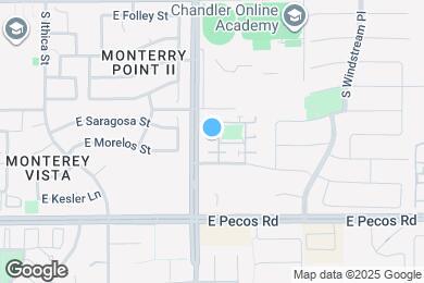 Map image of the property - 766 S Jesse St