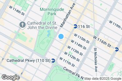 Map image of the property - West 113th Street