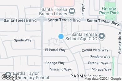 Map image of the property - Foothills Apartments