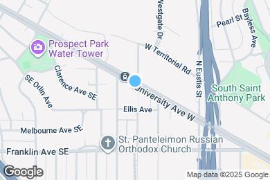Map image of the property - 2650 University Ave W