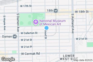 Map image of the property - 1758 W Cullerton St