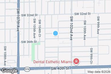 Map image of the property - 10315 SW 35th Ter