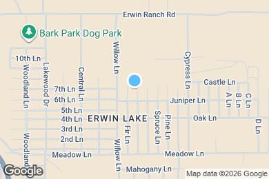 Map image of the property - 813 Pinon Ln