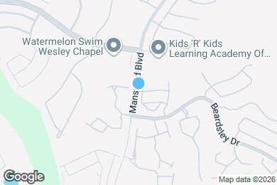 Map image of the property - 1417 Lyonshire Dr