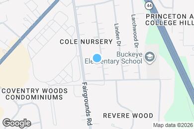 Map image of the property - 182 Hawthorne Dr