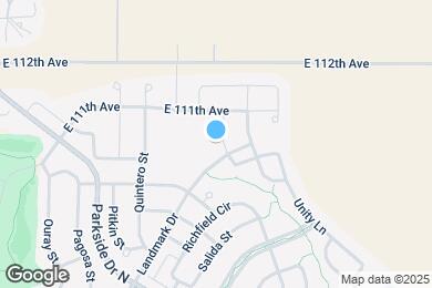 Map image of the property - 11039 Rifle Ct
