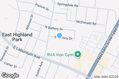 Map image of the property - 1909 S Battery Dr