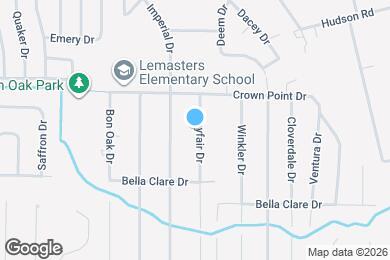 Map image of the property - 10179 Mayfair Dr