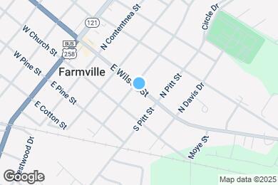 Map image of the property - 3597 E Wilson St