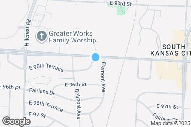 Map image of the property - 6217 E 95th Terrace