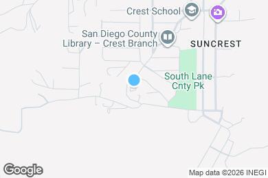 Map image of the property - 2426 Suncrest Blvd