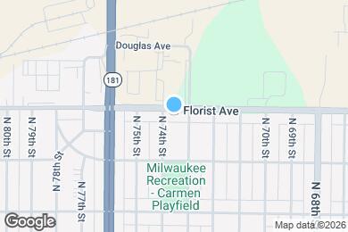 Map image of the property - 7321 W Florist Ave
