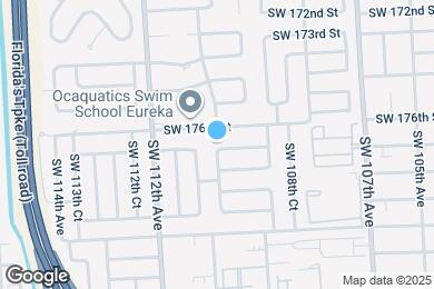 Map image of the property - 10971 SW 177th St